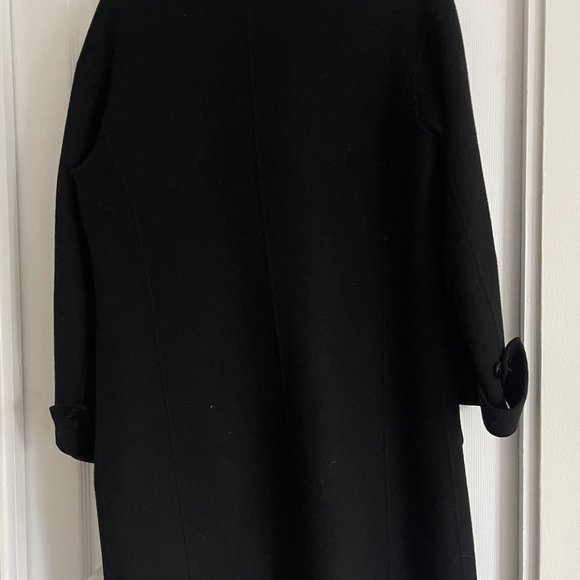 Theory Pea Coat Black Size Small - Perfect Condition - Picture 3 of 4